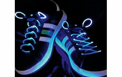 Ex-Pro LED Blue Shoe laces. Add a unique glow to your shoes ! [2 Laces]